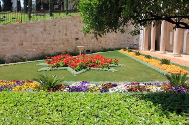 Bahai Bahçeleri, Hayfa terasının parçalı