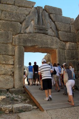 Yunanistan, Mycenae 'deki Aslan Kapısı