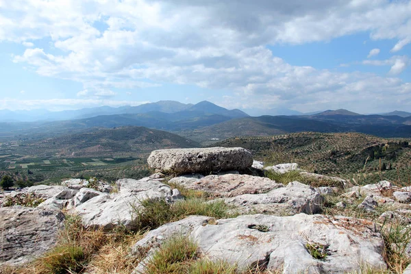 Península del Peloponeso paisaje — Foto de Stock