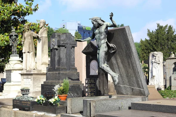 Monumental cemitério em milão — Fotografia de Stock