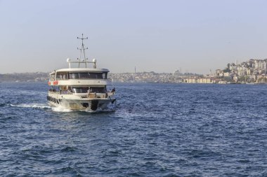 Boğaz'da zevk teknesi