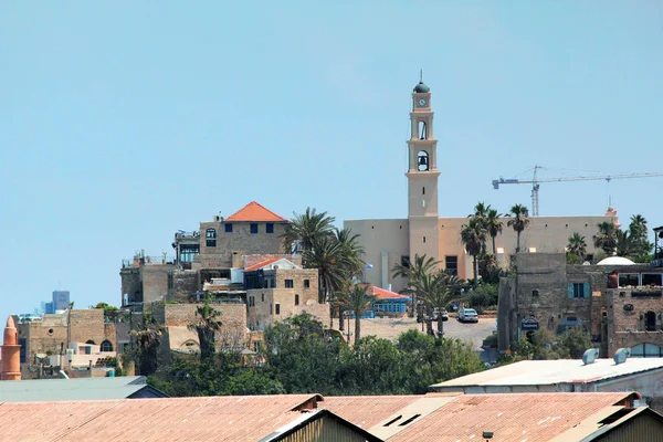 Kirche des heiligen peter in jaffo, israel — Stockfoto