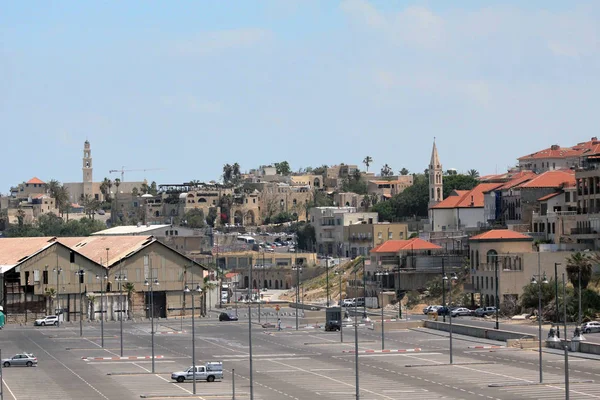 Vista do velho Jaffa, Israel — Fotografia de Stock
