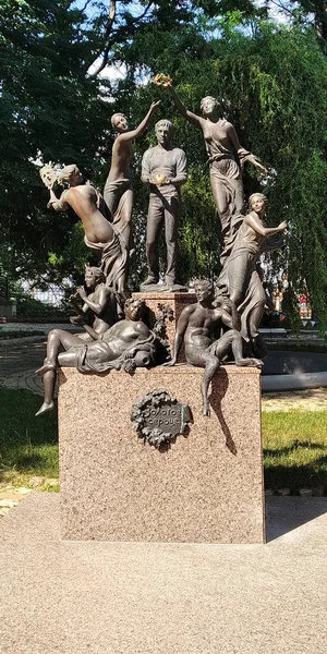 Monumento a Vladimir Vysotsky, Odessa, Ucraina — Foto Stock