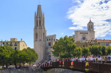 Sant Feliu Köprüsü, Sant Feliu Bazilikası ve Katedral, Girona,
