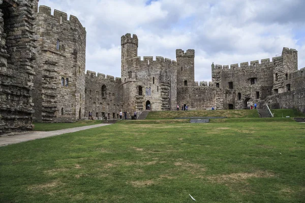 Caernarfon Castle, Wales — Stockfoto