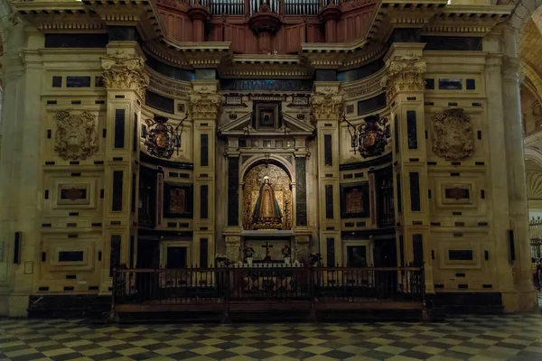 Murcia España Mayo 2017 Este Altar Inmaculada Concepción Interior Catedral — Foto de Stock