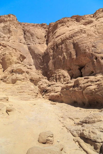 Фрагмент Долини Тімна Півдні Пустелі Арава Ізраїлі — стокове фото