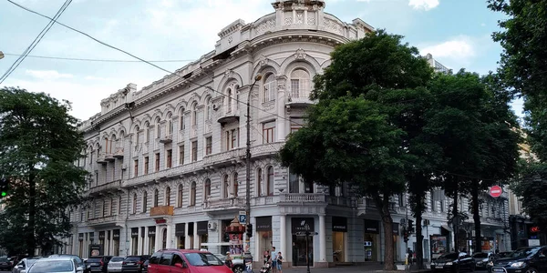 Odessa Ucrania Junio 2019 Edificio Neoclásico Conocido Como Casa Con —  Fotos de Stock