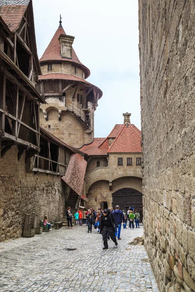 Leobendorf Austria May 2019 Zwinger Medieval Kreuzenstein Castle — Stock Photo, Image