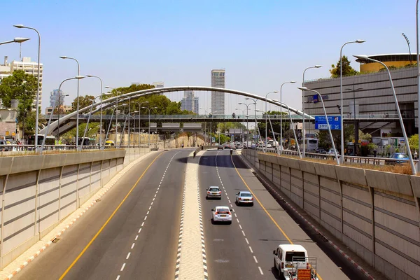 Tel Aviv Israel May 2011 이것은 아델리 근처의 고속도로 교차점이다 — 스톡 사진