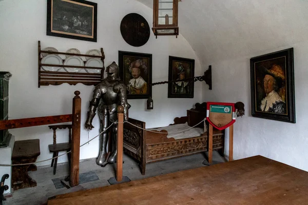 Werfen Austria Mayo 2019 Esta Una Habitación Caballero Castillo Hohenwerfen —  Fotos de Stock