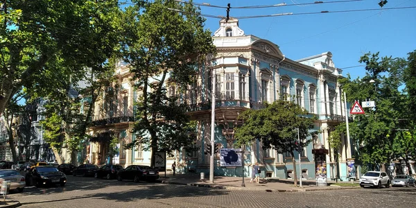 Odessa Ukraine Junho 2019 Este Edifício Histórico Museu Arte Ocidental — Fotografia de Stock