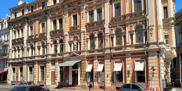 Odessa Ukraine Juin 2019 Est Façade Une Maison Historique Sur — Photo