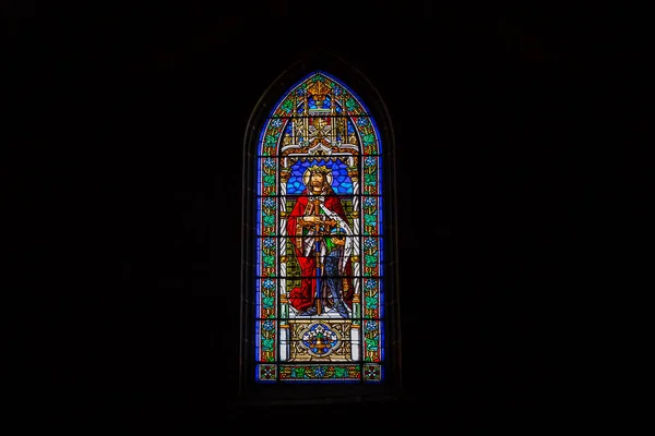 Murcia España Mayo 2017 Esta Una Las Vidrieras Catedral — Foto de Stock