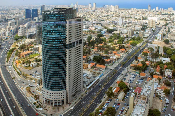 Tel Aviv Israel May 2011 Kirya Tower 도시의 비즈니스 센터에 — 스톡 사진
