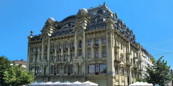 Odessa Ukraine Junho 2019 Esta Encruzilhada Estilo Art Nouveau Que — Fotografia de Stock