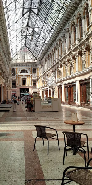 Odessa Ukraine Junho 2019 Este Pátio Interno Edifício Histórico Passage — Fotografia de Stock