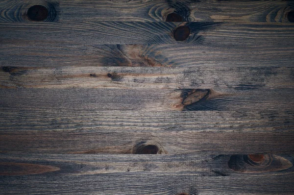 Gray Blue Brown Dark Wooden Pine Surface View Background — 图库照片