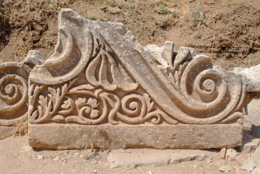 Antik kentin Efes Antik Türkiye kalıntıları