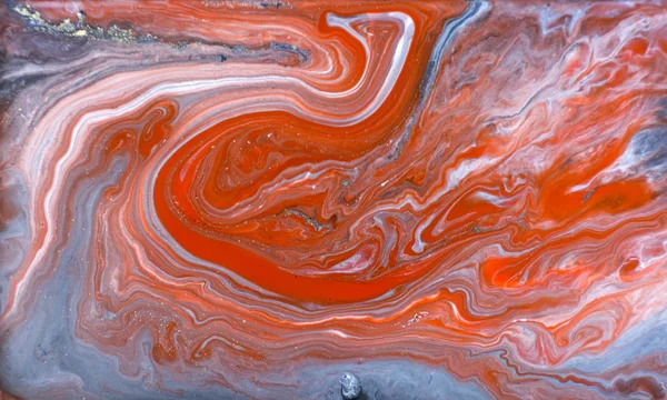 Red marbling pattern. Marble liquid texture.
