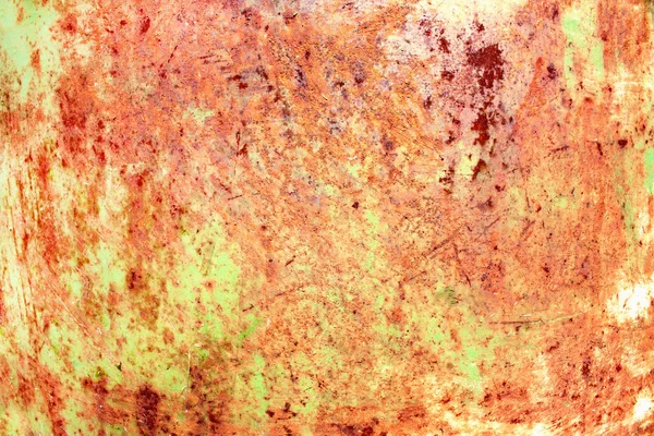 Σκουριασμένο Μέταλλο Υφή Χειροποίητη Παλιά Σιδερένια Επιφάνεια Άθλια Ραγισμένα Χρώμα — Φωτογραφία Αρχείου