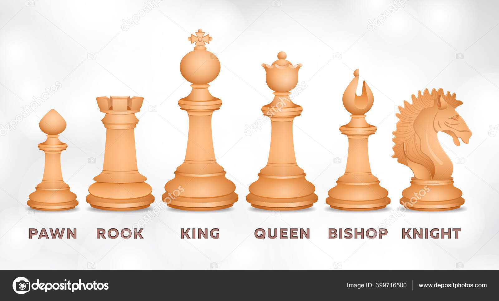 Chess Piece Wall Art Cut-Outs With Pawns, King Queen, Rooks Knights, and  Bishops