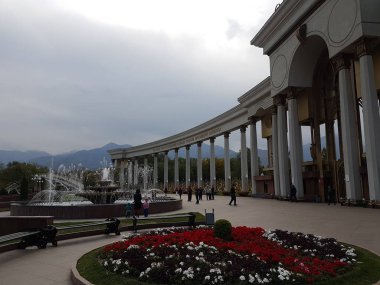 Kazakistan Almatı'ilk Cumhurbaşkanı Park.