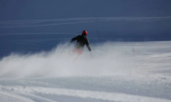 Kayak Merkezi Şimbulak Almatı Talgar Pass Yükseklik 3200 — Stok fotoğraf