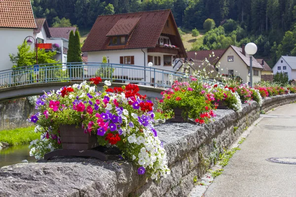 Krásný Schiltach Černém Lese Německo — Stock fotografie