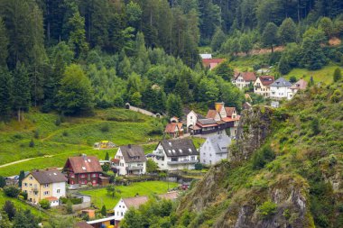 Kara Orman - Almanya, Baden Wurttemberg Hornberg görünümünü