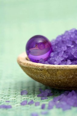 banyo tuzu, seçici odak Close-up