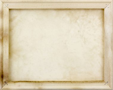eski kağıt ile ahşap çerçeve 