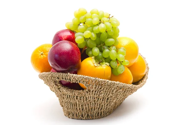 Frutas Maduras Frescas Close — Fotografia de Stock