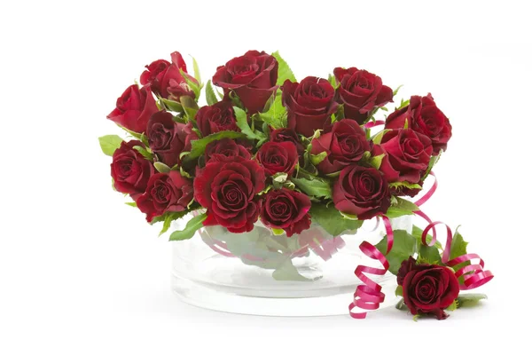 Bouquet Rose Rosse — Foto Stock