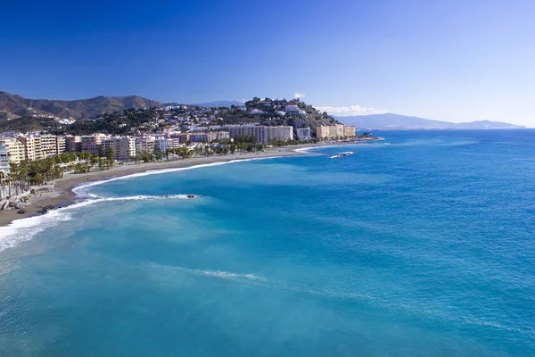 Playa De La Caletilla, Almunecar, Endülüs, İspanya 