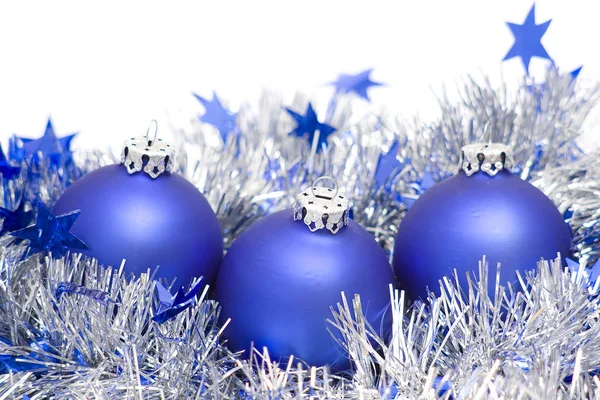 Christmas Balls White Background — Stock Photo, Image