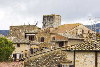 San Gimignano - Toskana, İtalya