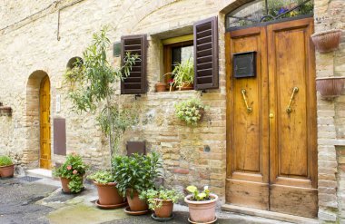 San Gimignano - Toskana, İtalya