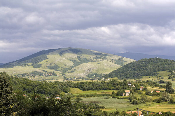 Landscape in Bosnia and Herzegovina 