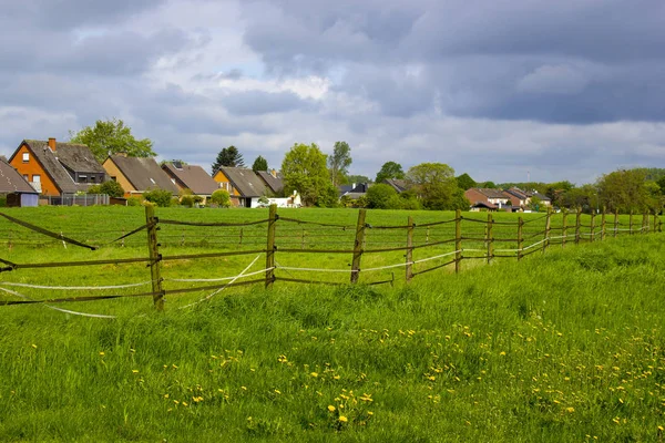 Paysage rural allemand, Basse Rhénanie — Photo