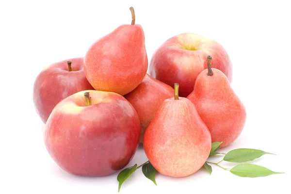 赤梨とりんご — ストック写真