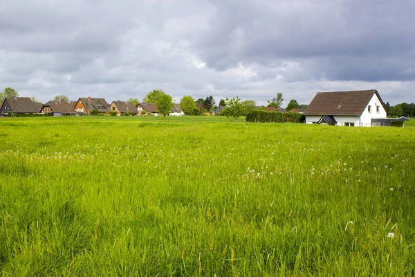 German countryside landscape, Lower Rhine Region — Stock Photo, Image