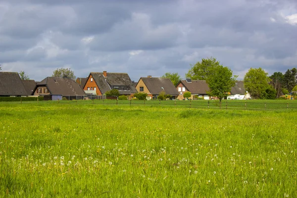 Německá krajina, Dolní Rýn — Stock fotografie