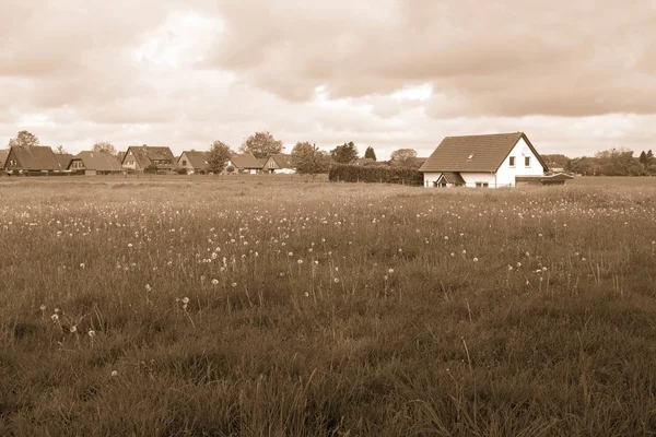 ドイツの田園風景,ローワーライン地方 — ストック写真
