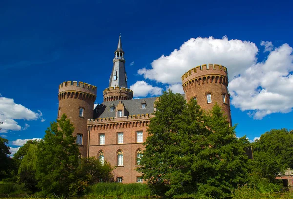 Zamek Wodny Moyland Berburg Hau Niemcy — Zdjęcie stockowe