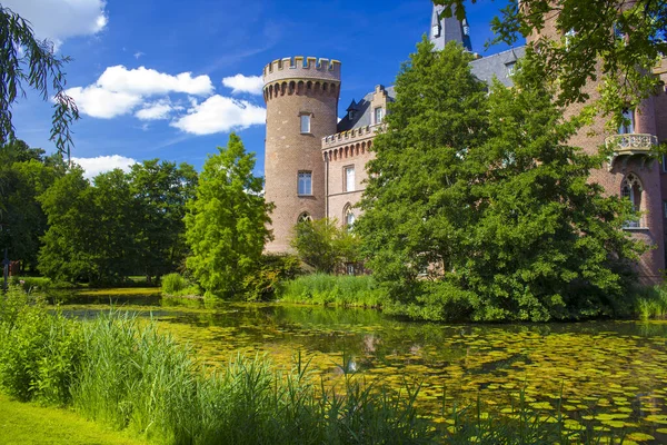 Waterkasteel Moyland Berburg Hau Duitsland — Stockfoto