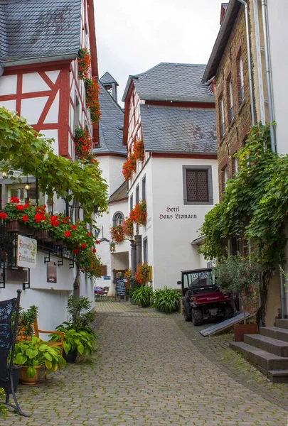 Beilstein Alemanha Outubro 2019 Aldeia Histórica Longo Rio Mosela Com — Fotografia de Stock