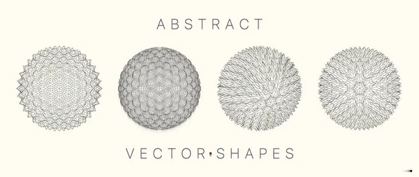 Geometrikus forma a tervezéshez. 3D technológia stílus. — Stock Vector