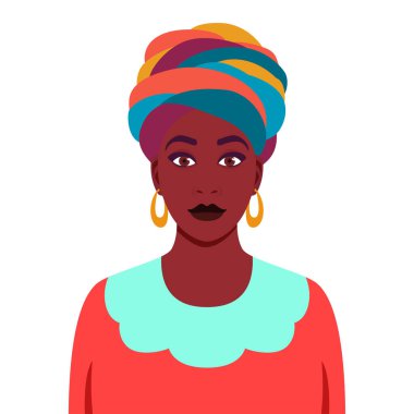 Kafasında eşarp olan bir kızın Avatar 'ı.